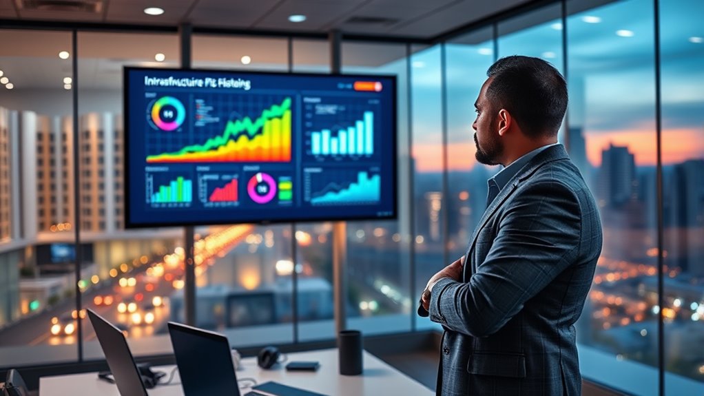 key infrastructure metrics monitored