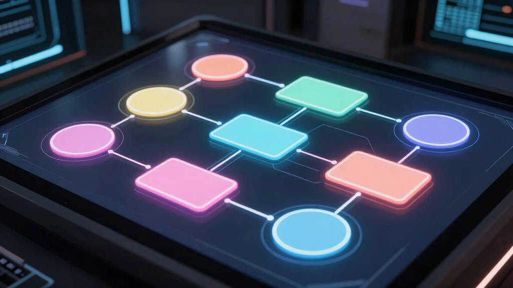 data flow and component interaction