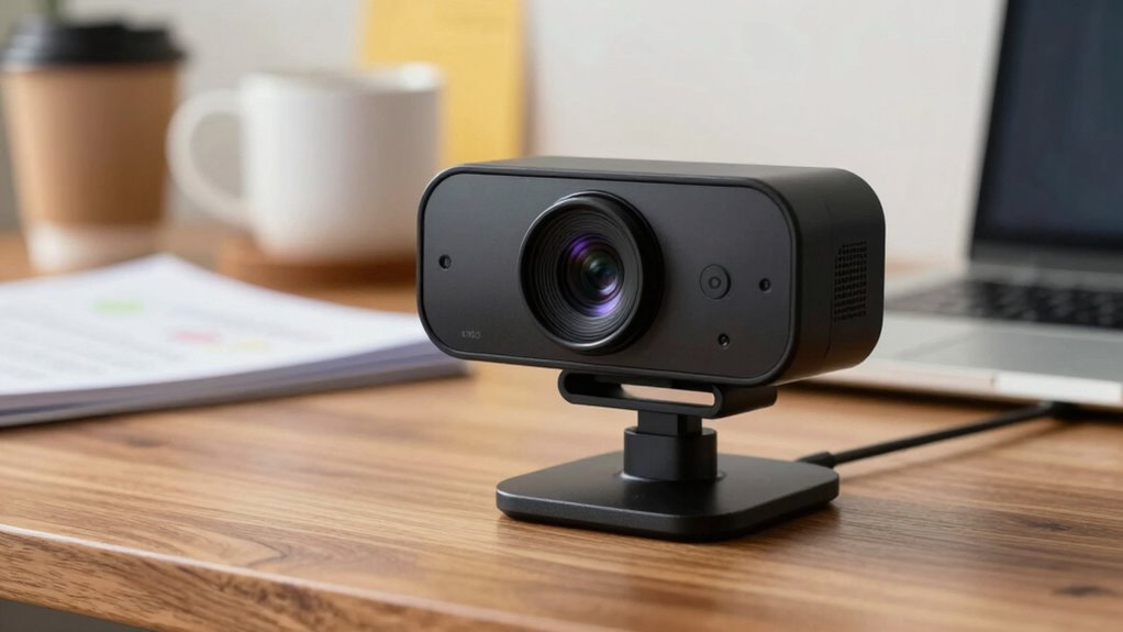 ergonomic adjustable webcam design