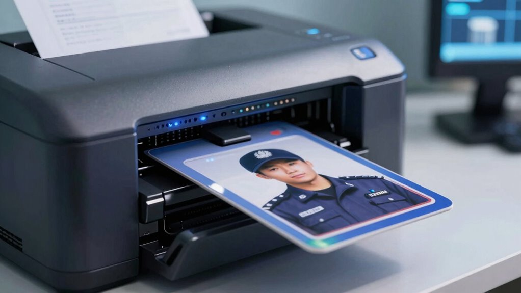 secure consistent badge printing