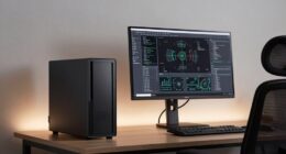 silent efficient technical workstation
