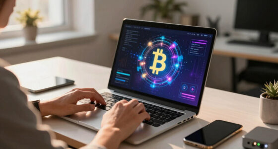The Intersection Of AI Technology And Bitcoin Conflict Visualization