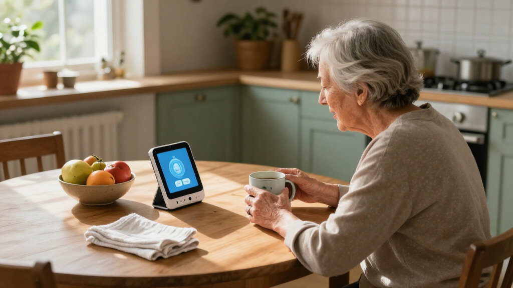 Aging At Home With A Little Help From Daily AI Calls