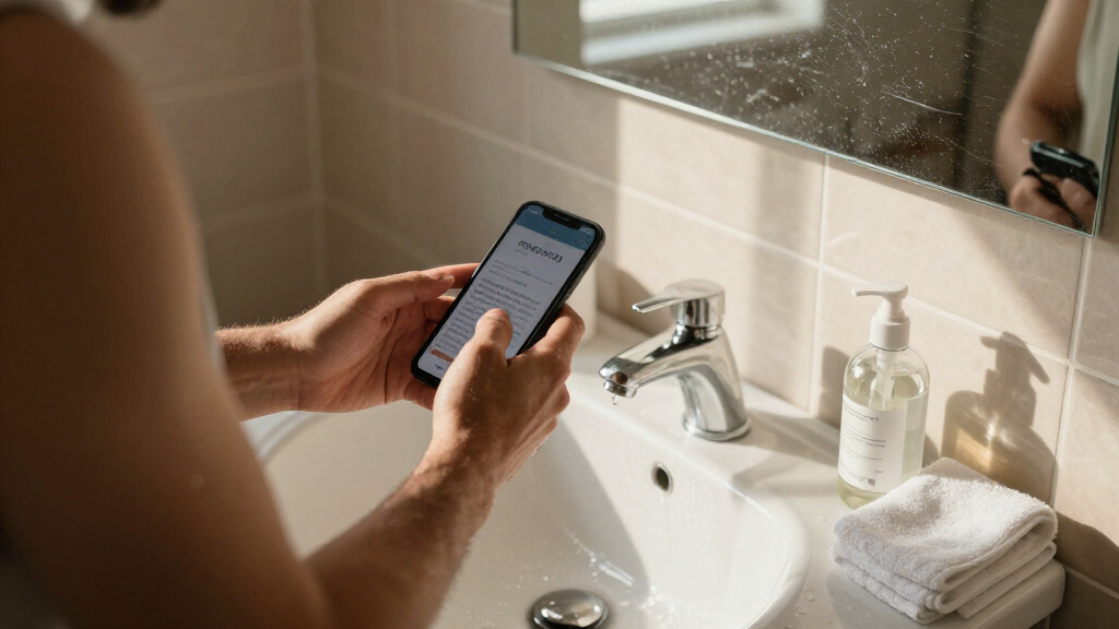 How Men Can Monitor Skincare Habits With A Glow-Up Tracker